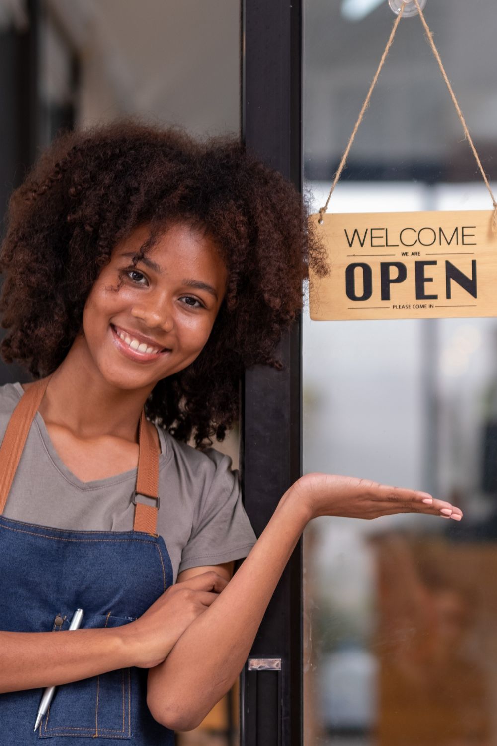 Small business open sign- women's business center (2) Small business open sign- women's business center